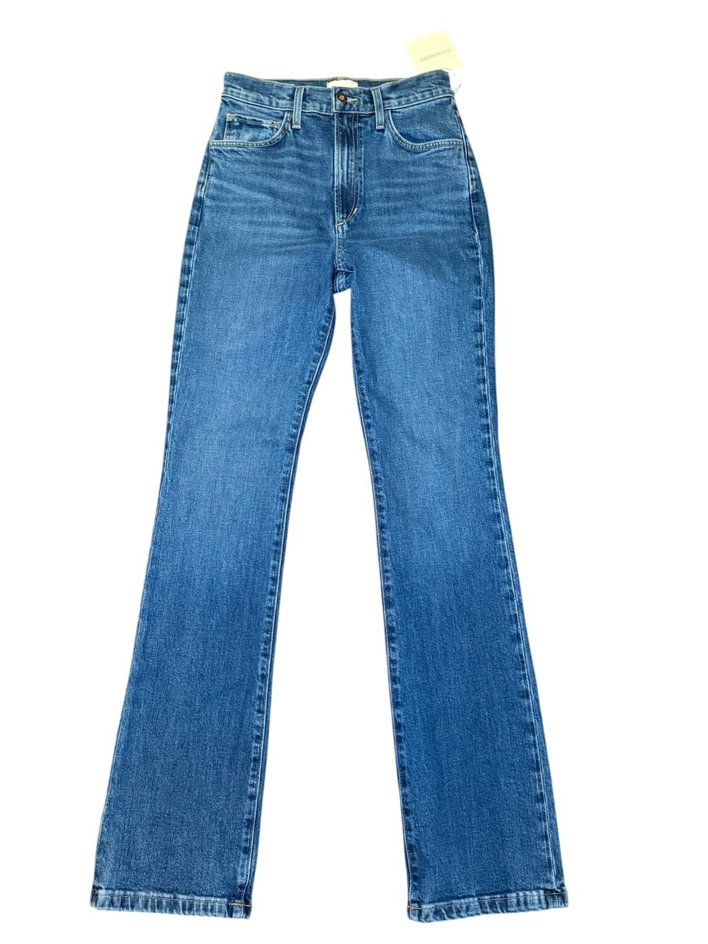 NWT Favorite Daughter The Valentina Super High Rise Mini Bootcut Jeans Size 26 - Picture 11 of 15